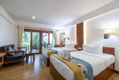 Superior-Zweibettzimmer — Phuket Meet Holiday Hotel-Rawai 普吉岛相遇花园度假酒店-拉威店